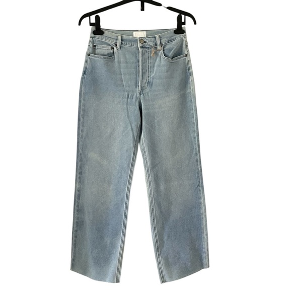 Boyish Blue Wide Leg Jeans High-Rise - Picture 1 of 11